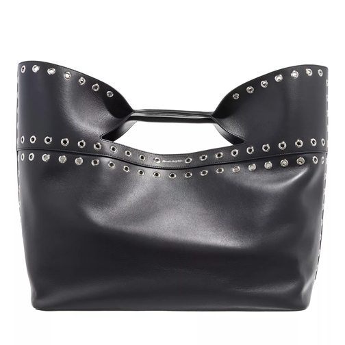 Alexander McQueen The Bow Large Black Tote