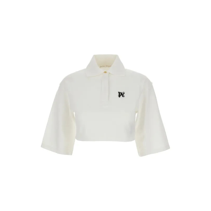 Palm Angels Hemd T-Shirts And Polos White weiß
