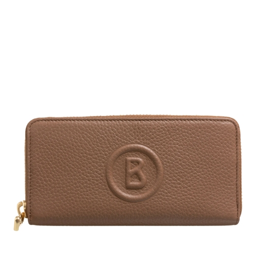 Bogner Zip-Around Wallet Bozen Ela Purse Lh13Z Cognac