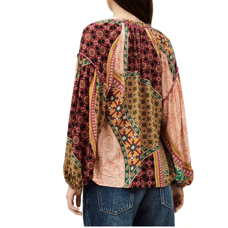 BASH Bluse Ba&sh Faith Blouses Multicolor 1e25fait mehrfarbig(Image 3)