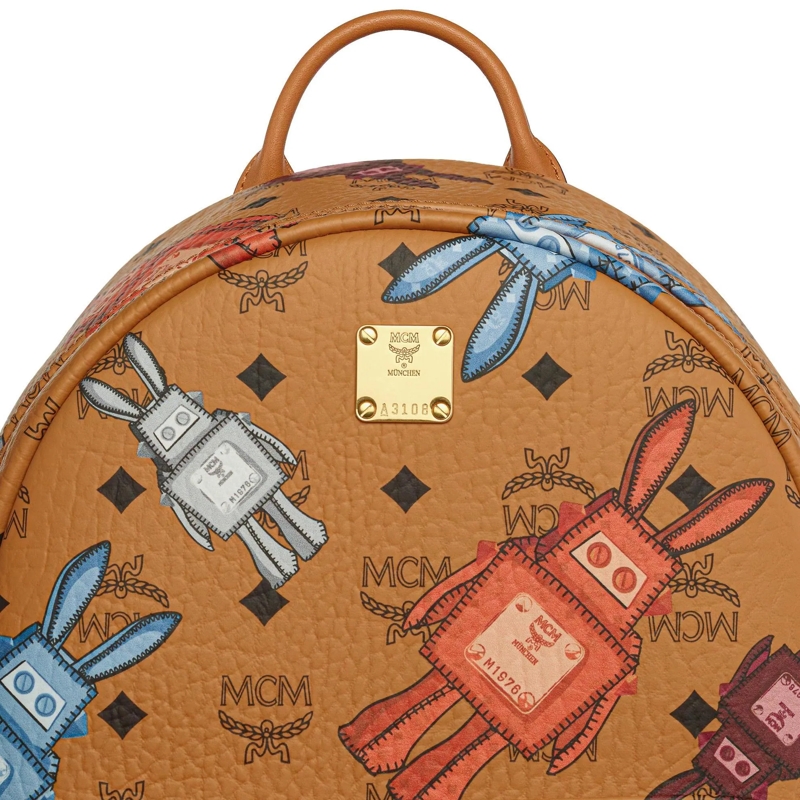 MCM Rugzak Stark Vi Backpack Smd Co Cognac(Image 5)