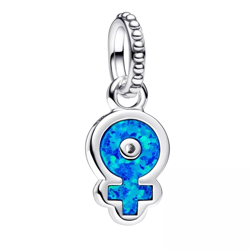 Pandora Sterling silver Synthetic Opal Silver Hanger
