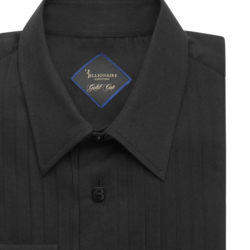 BILLIONAIRE Hemd Hemd Goldschnitt Ls schwarz(Image 5)
