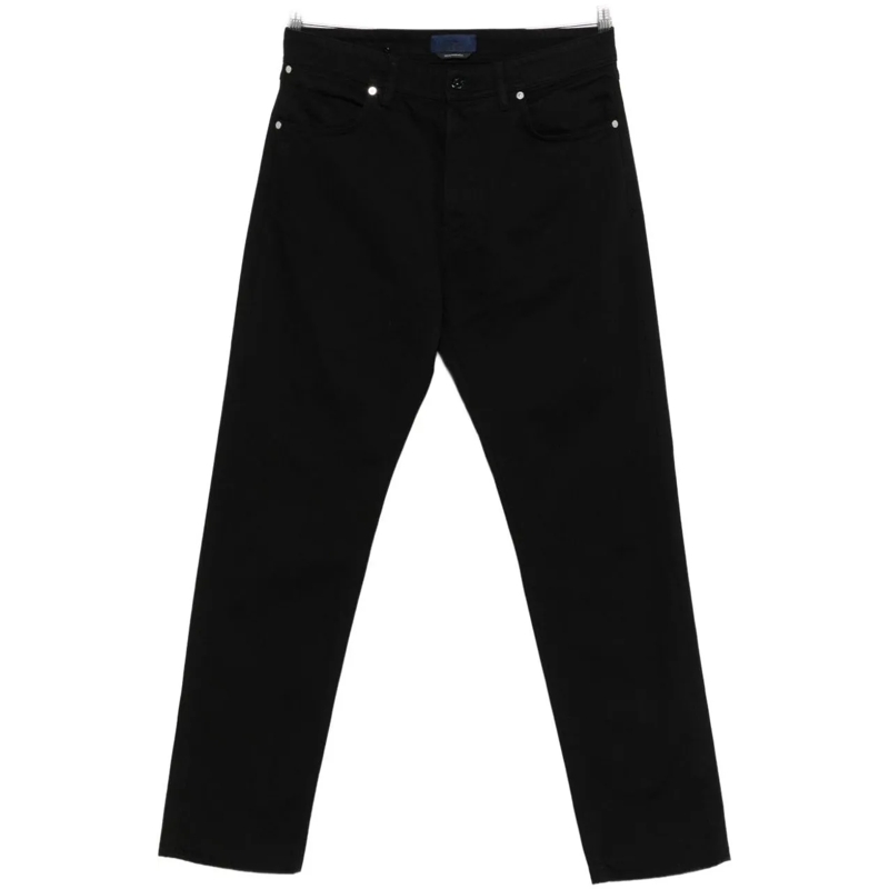 Stone Island Jeans mit geradem Bein Jeans Black schwarz