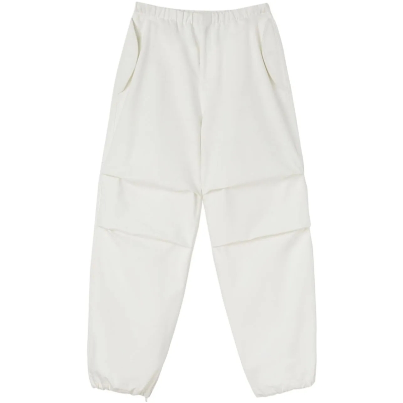 Jil Sander Jeans mit geradem Bein Trousers White weiß
