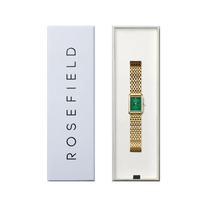 Rosefield Quarzuhr Damenuhr Heirloom Eckig grün(Image 5)