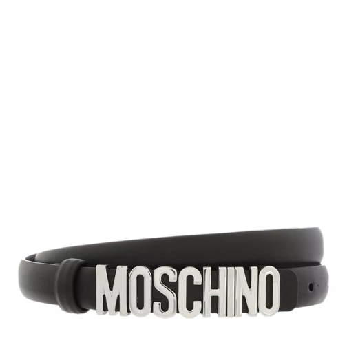 Moschino Belt Nero Thin Belt