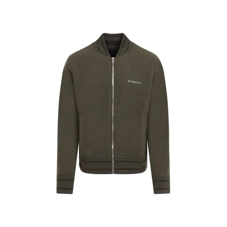 Givenchy - Knitted Varsity Jacket - Größe M - grün