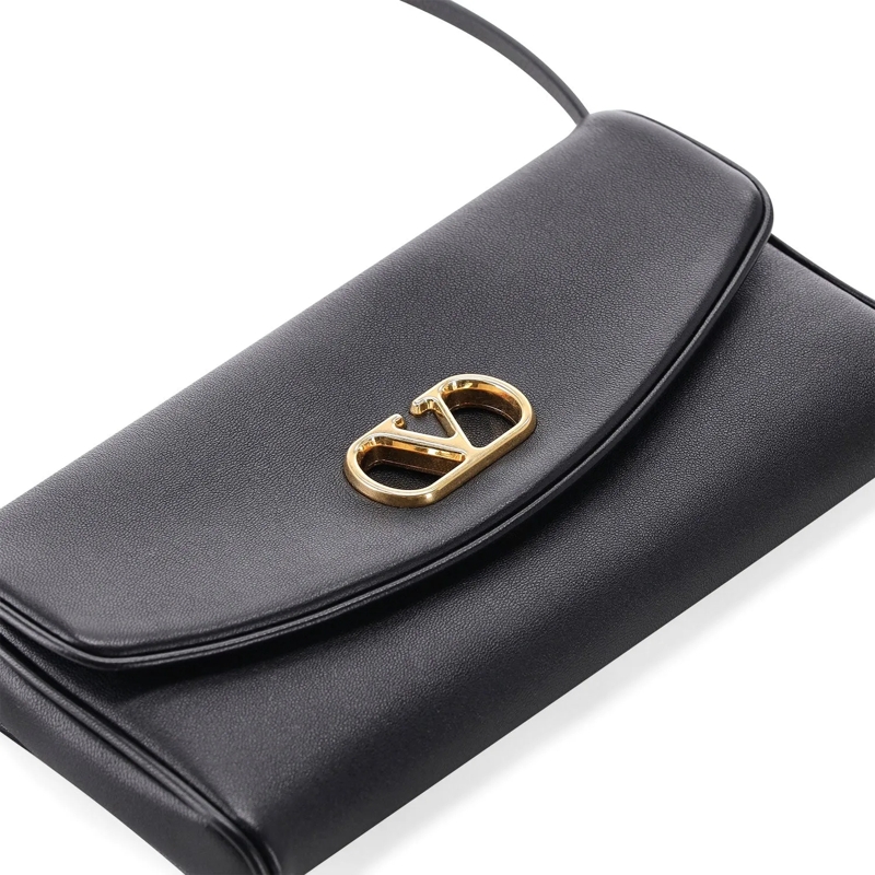 Valentino Garavani Crossbody Bag Schultertasche aus Nappaleder schwarz(Image 3)