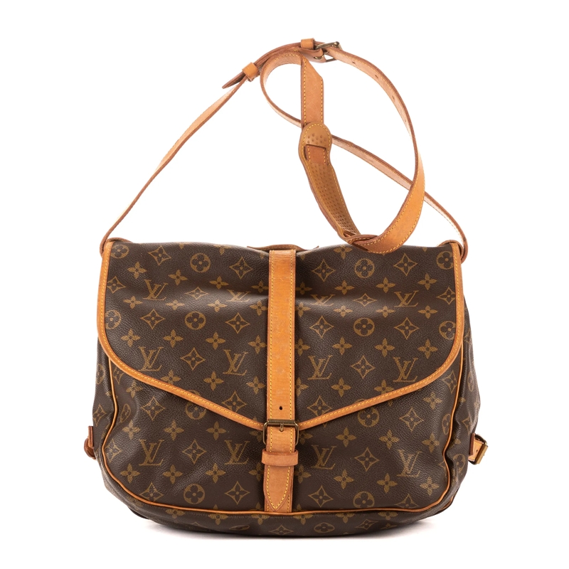 Louis Vuitton Crossbody Bag Saumur GM braun