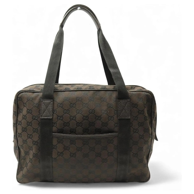 Gucci Zadeltas GUCCI 282529 SUPREME GG MONOGRAMM CANVAS SCHULTERT braun