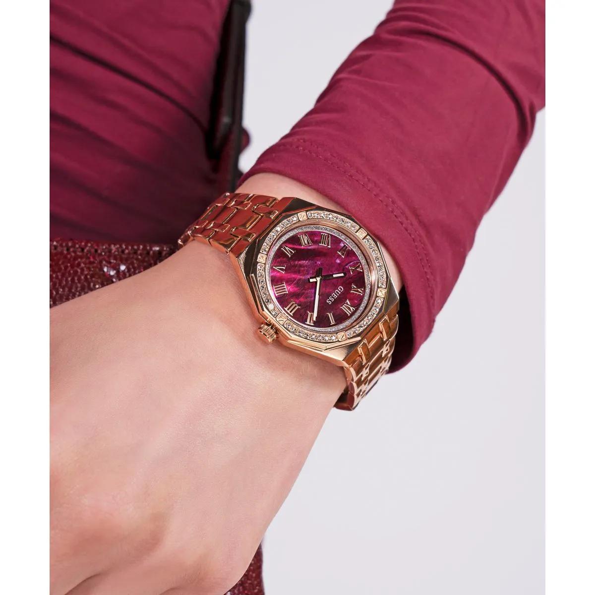 Thumbnail - Guess Uhren - Quarz-Analoguhr Desire - Gr. unisize - in Rosa - für Damen