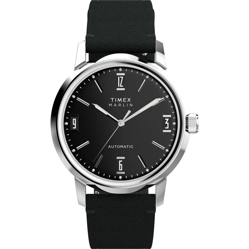 Timex Automatikuhr Automatische Uhr Marlin® Automatic schwarz