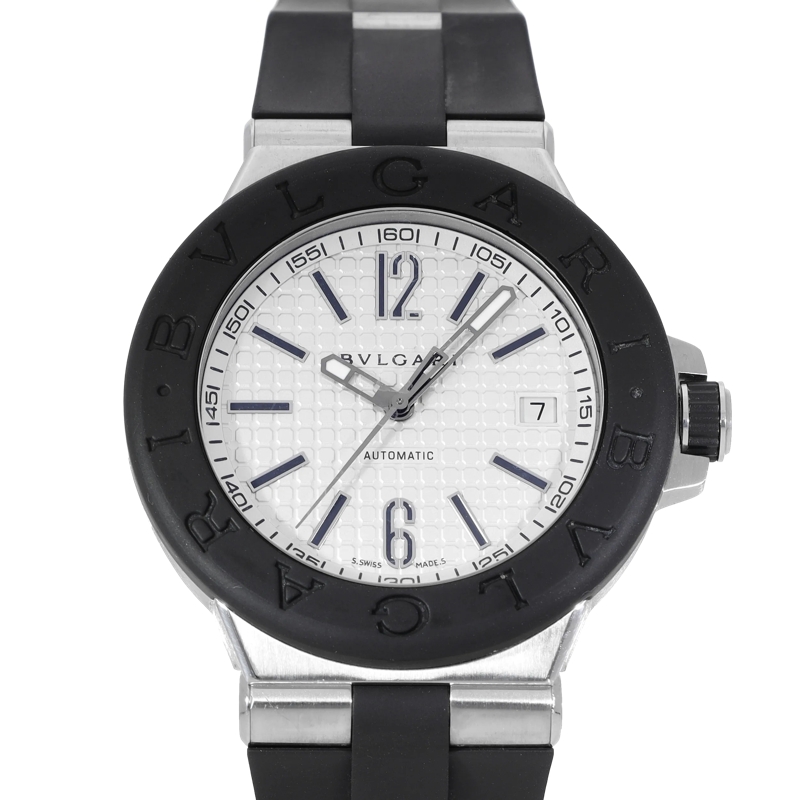 BVLGARI Montre automatique Diagono Beige