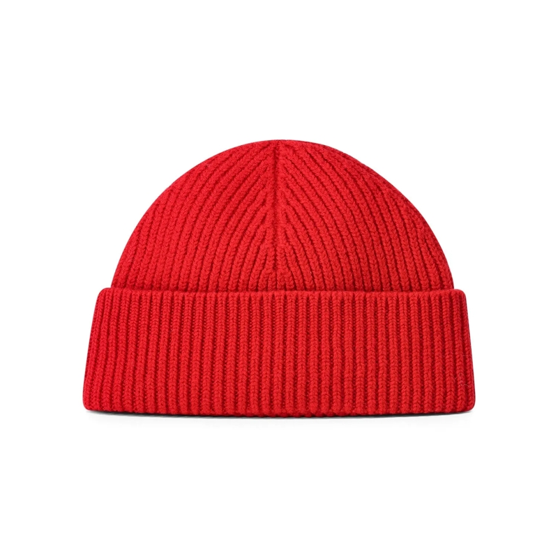 AMI Paris Casquette Beanie aus Wolle rot(Image 2)