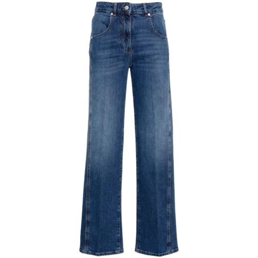 Peserico Straight-Leg Jeans Blue Jeans