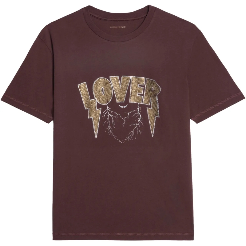 Zadig & Voltaire T-Shirt T-Shirts And Polos Purple lila