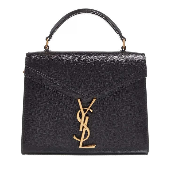 Saint Laurent Cassandra Messenger Bag Black Schooltas