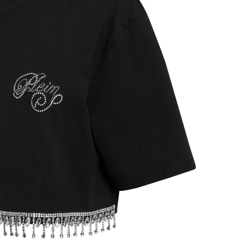 Philipp Plein T-Shirt T-Shirt Rundhalsausschnitt Ss Signature schwarz(Image 4)