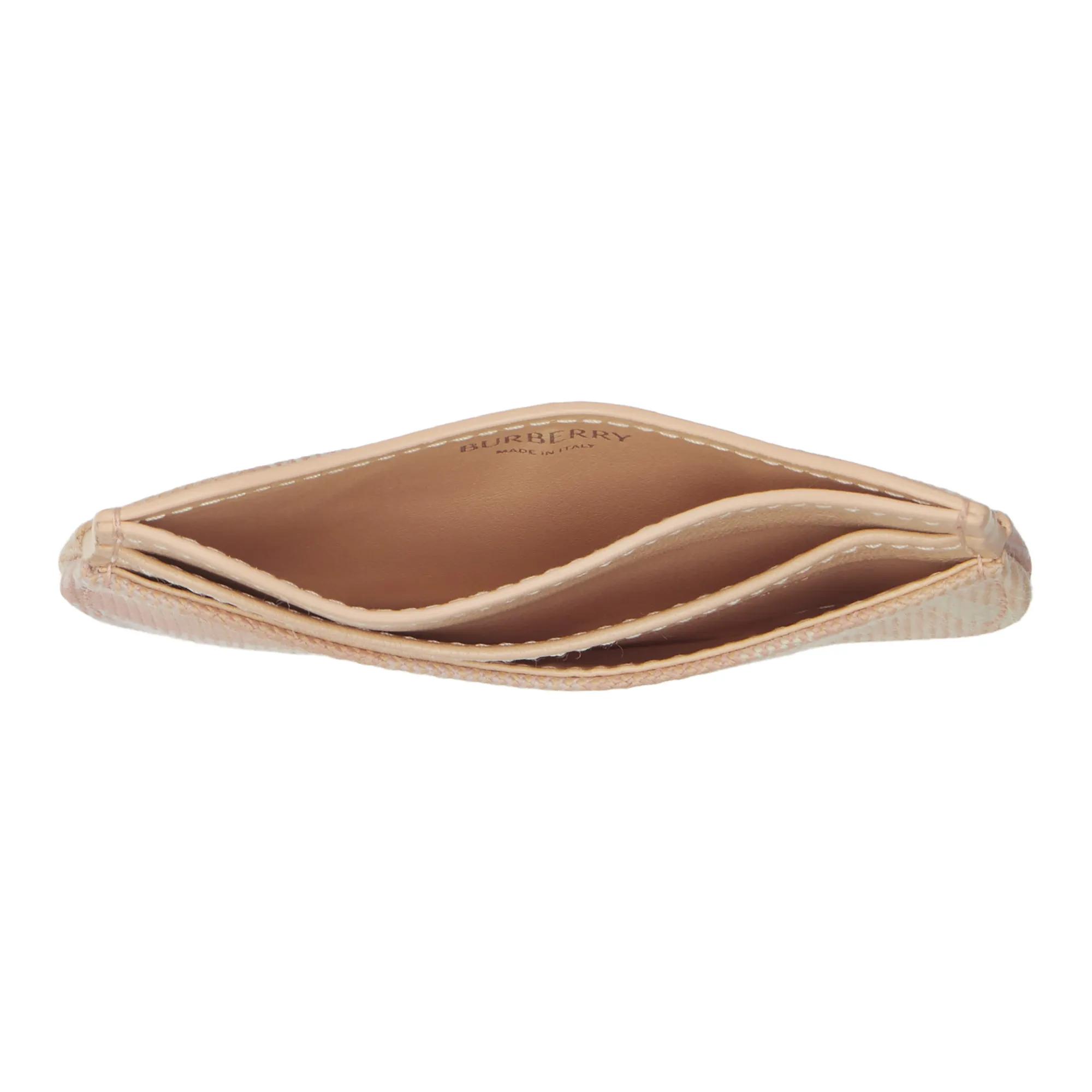 【BURBERRY】ROCKING HORSE フラットカードケース Rocking Horse Zip Card Case​ in Black - Women | Burberry