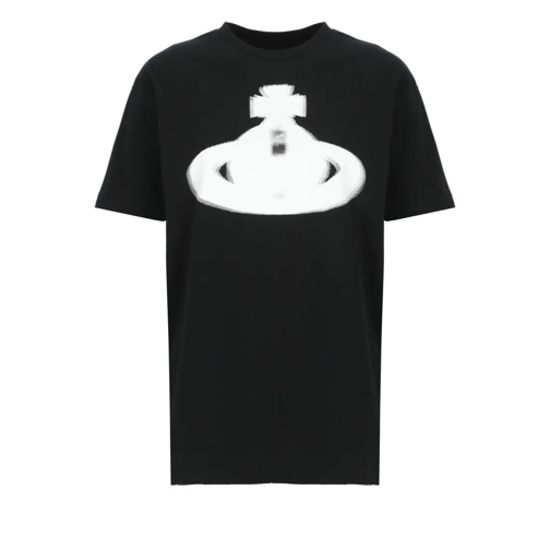 Vivienne Westwood T-shirts Halftone Orb Classic T-Shirt Nero schwarz