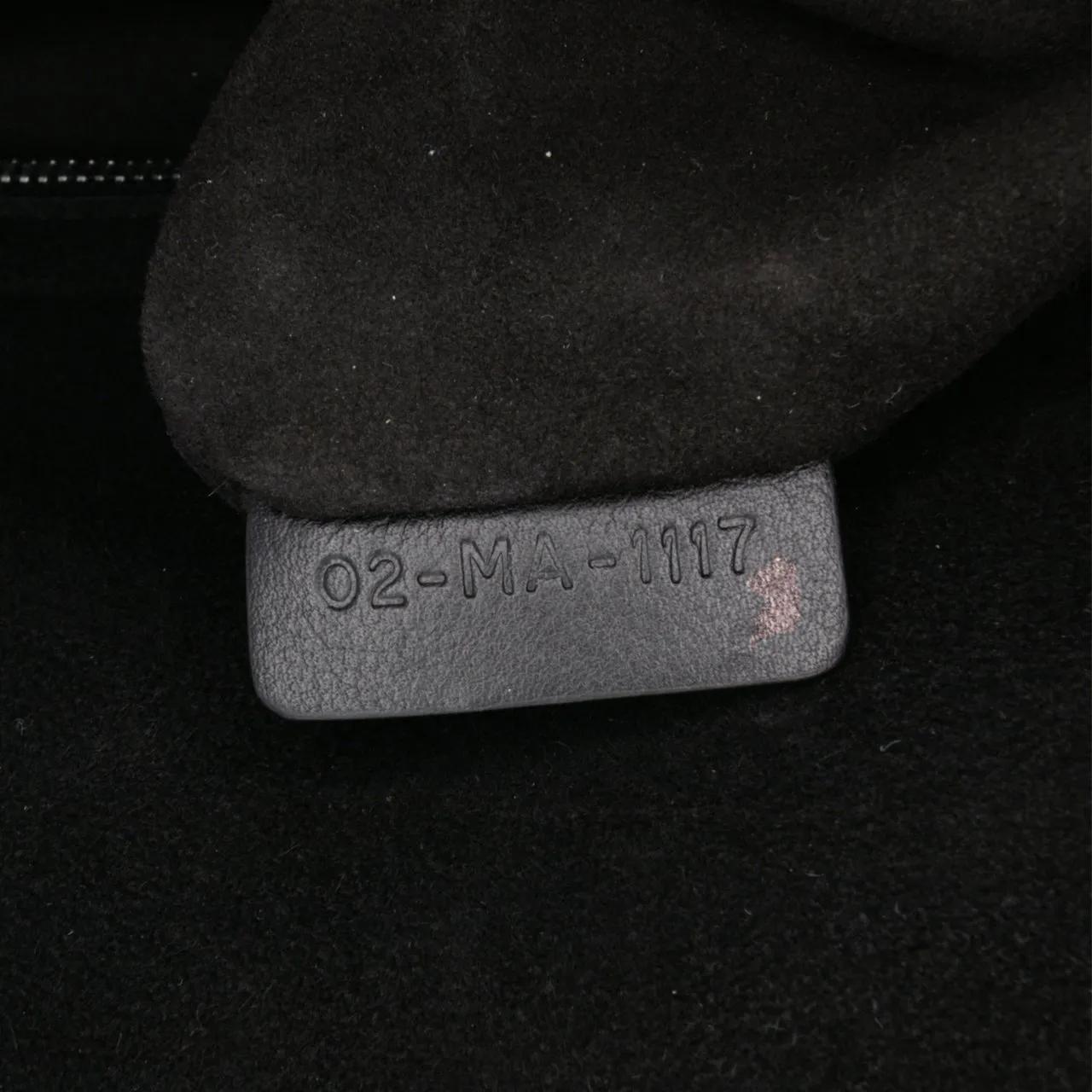 Thumbnail - Christian Dior Hobo Bags - Medium Calfskin Checkered Lady Dior - Gr. unisize - in Schwarz - für Damen