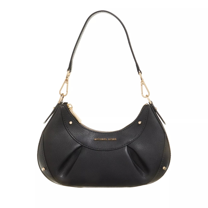 Michael Kors Enzo Small Convertible Pouchette Crossbody Black