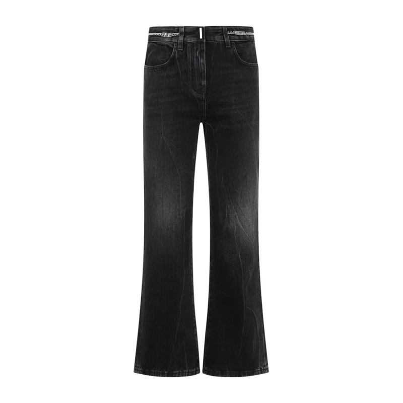 Givenchy Jeans Black Cotton Pants Black