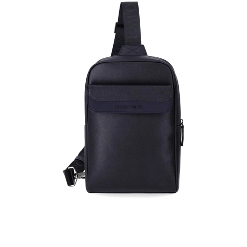 Emporio Armani Rugzak EMPORIO ARMANI MARINEBLAUER EINE SCHULTER RUCKSACK blau