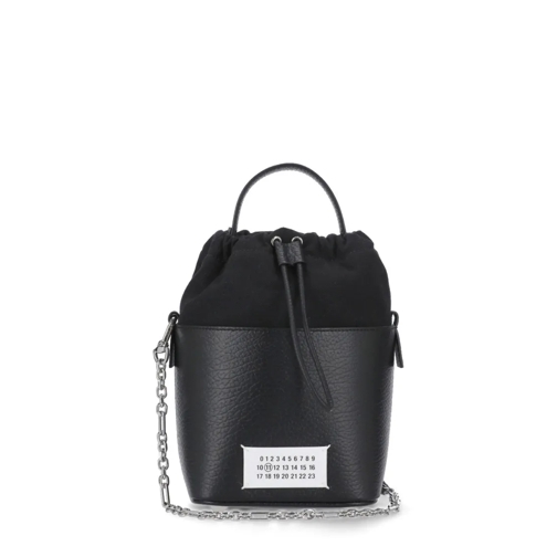 Maison Margiela 5Ac Bucket Bag Black Sac reporter