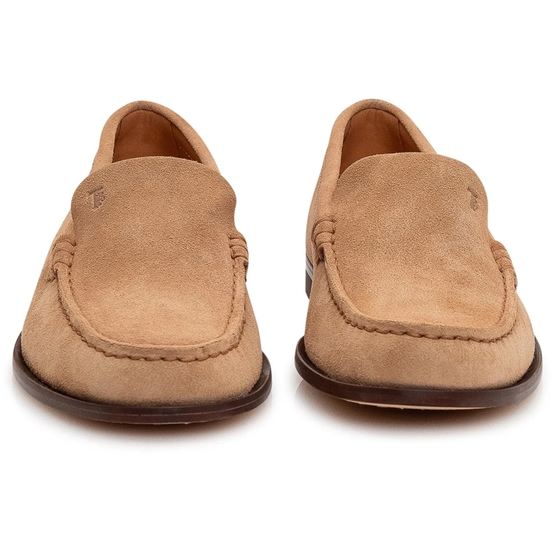 Tod's Loafer Mocassino in Pelle Scamosciata beige(Image 2)