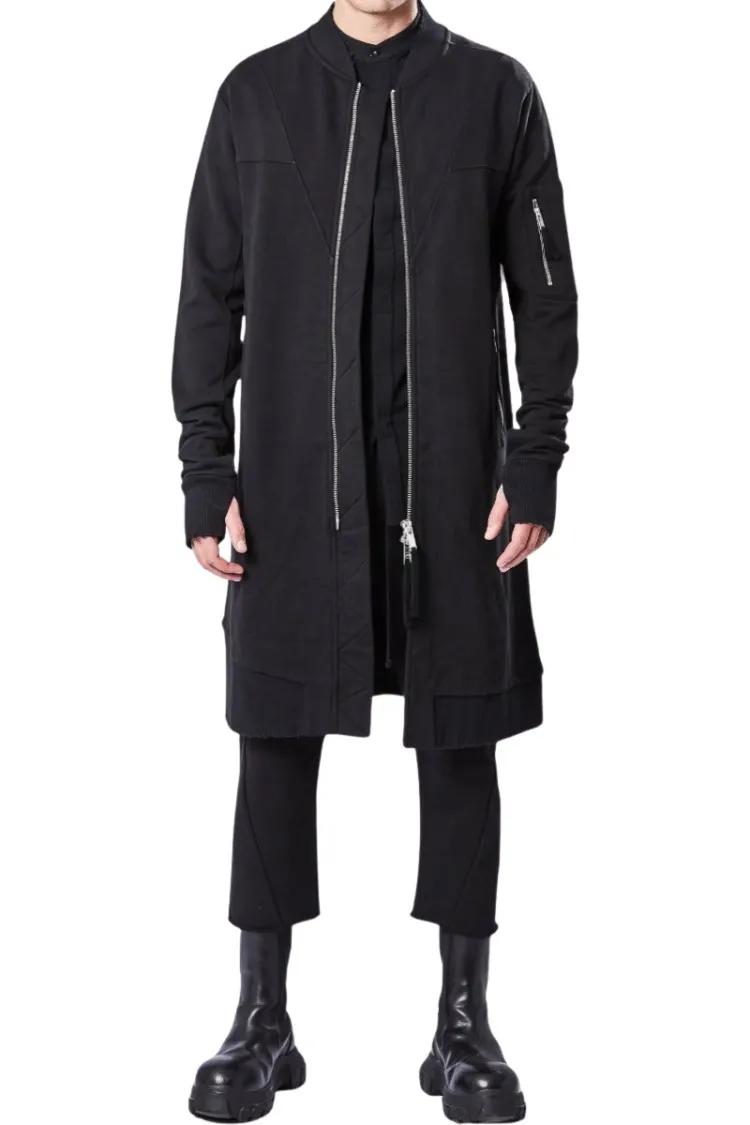 Thumbnail - Thom Krom - Long Black Jacket - Größe XL - schwarz