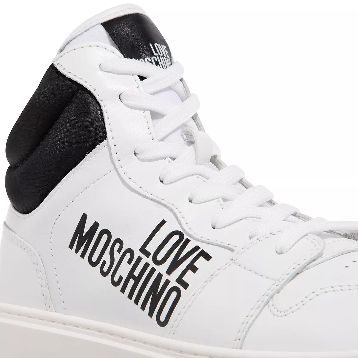 Love moschino high hot sale top sneakers