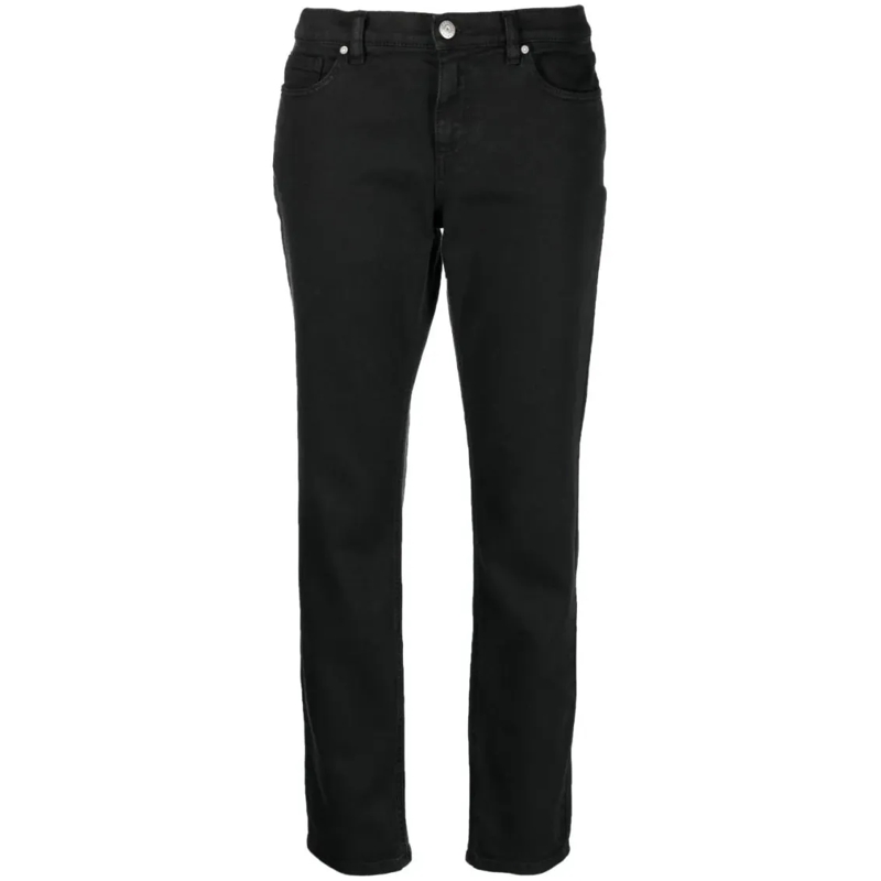 P.A.R.O.S.H.  Skinny Jeans With Classic Five-Pocket Design Black