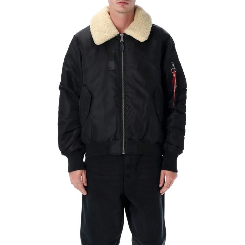 Alpha Industries Blouson aviateur B-15 Mod Reversible Bomber Black