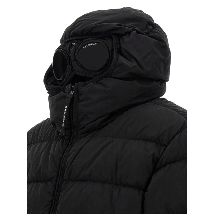 ジャケット・アウター C.P. COMPANY GOGGLE DOWN JACKET BLACK CP Company Goggle Jacket' Down Jacket Black | Daunenjacke