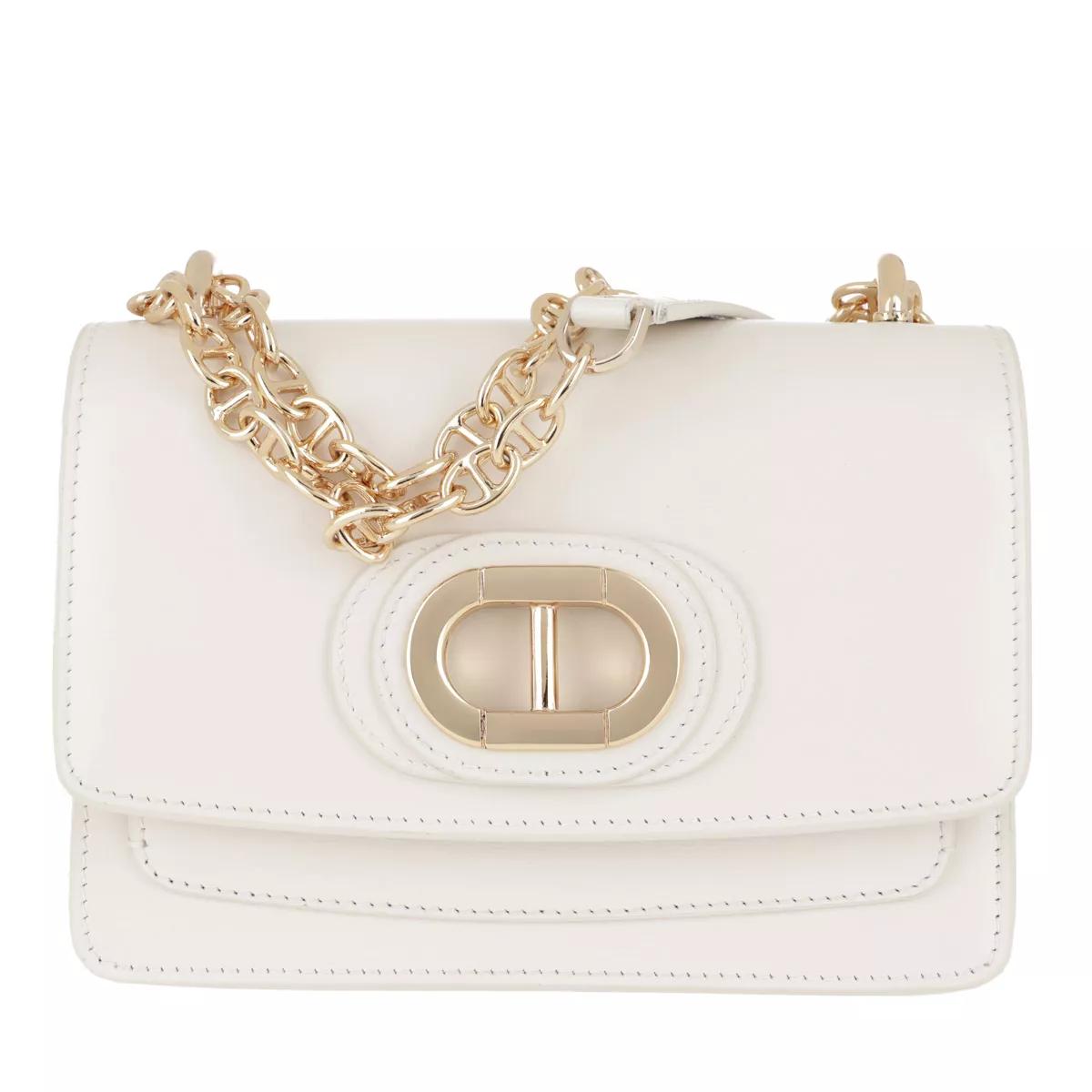 Dee Ocleppo Crossbody Bags - Dee Siena Cocco Small Crossbody - Gr. unisize - in Weiß - für Damen