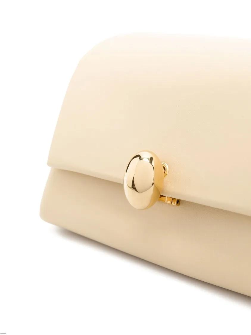 Jil Sander Hobo bags Structured Shoulder Bag in beige