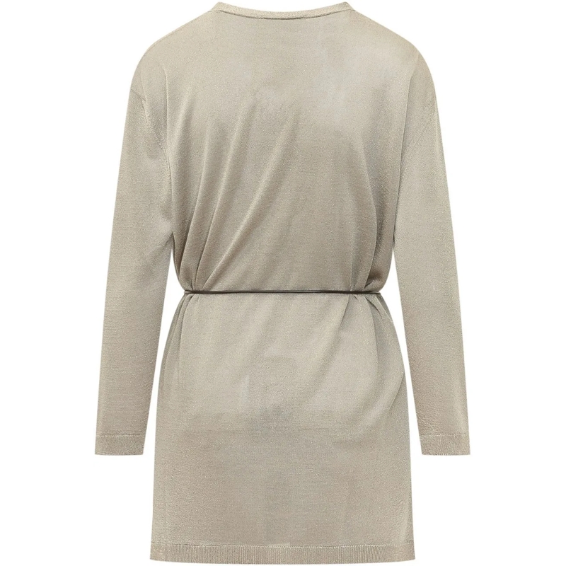 Gran Sasso  Cardigan Lungo con Tasche taupe(Image 2)