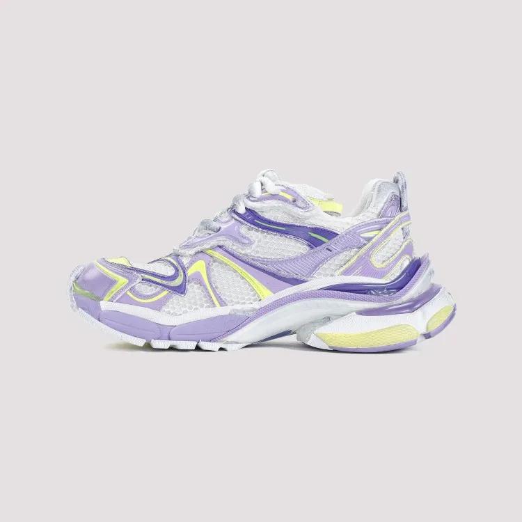 Thumbnail - Balenciaga Low-Top Sneaker - Runner 2 Lilac Yellow Polyurethane Sneakers - Gr. 40 (EU) - in Lila - für Damen