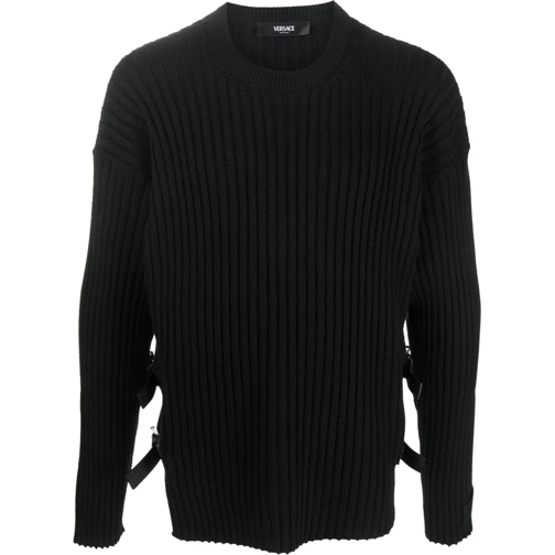 Versace  Sweaters Black schwarz