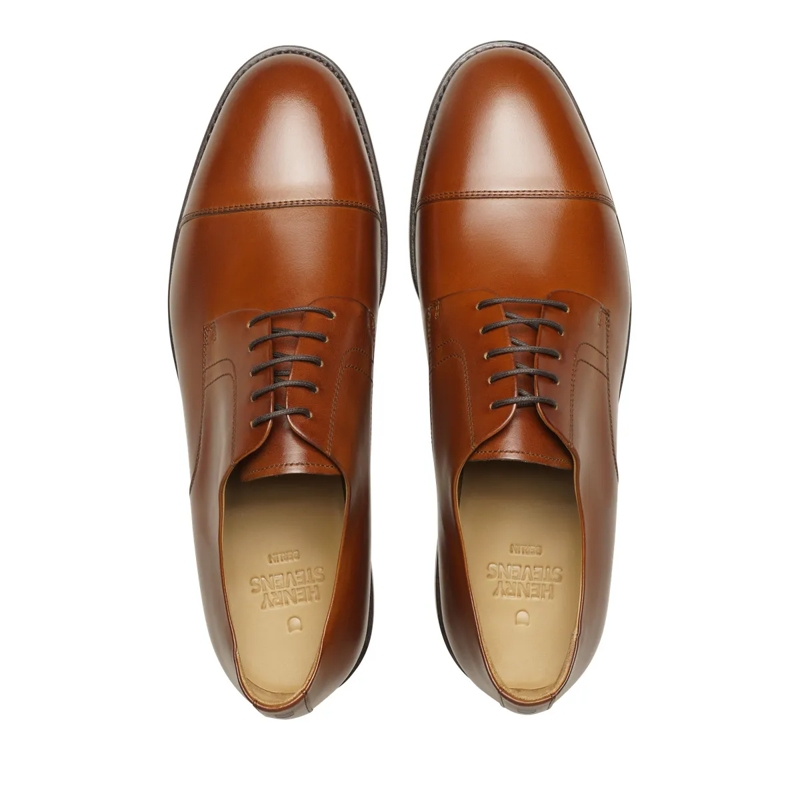 Henry Stevens Chaussures à lacets Schnürer Winston CD cognac(Image 4)