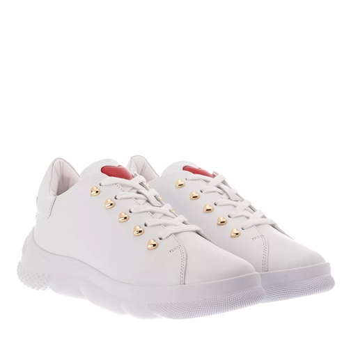 Love Moschino Sneaker Camp40 Vitello  Bianco scarpa da ginnastica bassa