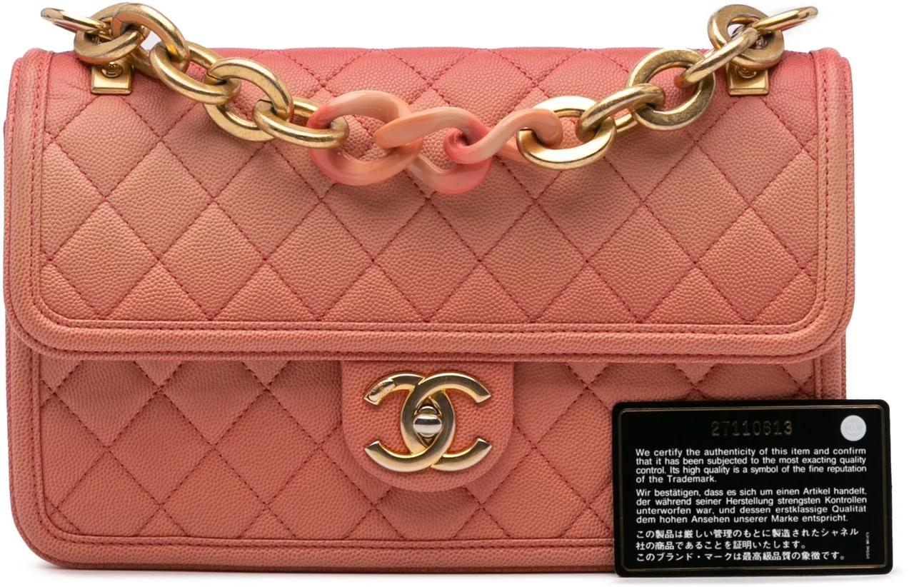Thumbnail - Chanel Hobo Bags - Medium Quilted Caviar Sunset On The Sea Flap - Gr. unisize - in Gold - für Damen