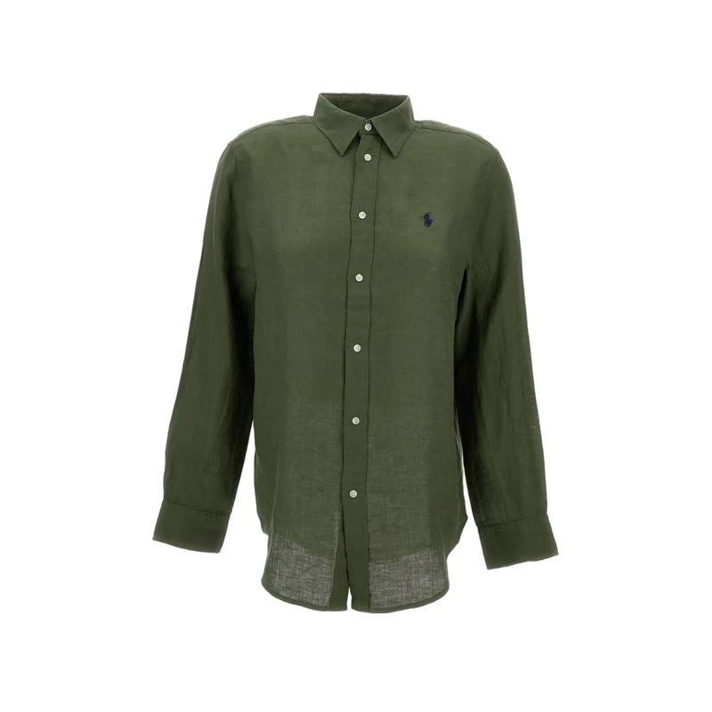 Polo Ralph Lauren Hemd Classic Fit Linen Shirt Neutrals