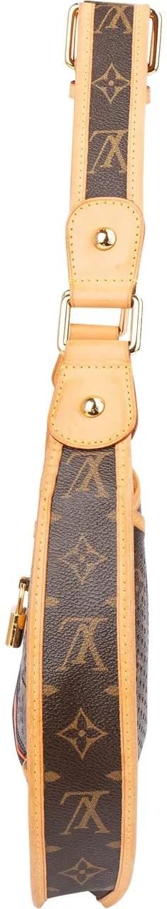 Thumbnail - Louis Vuitton Crossbody Bags - Louis Vuitton Limited Perforated Demi Lune Shoulde - Gr. unisize - in Braun - für Damen