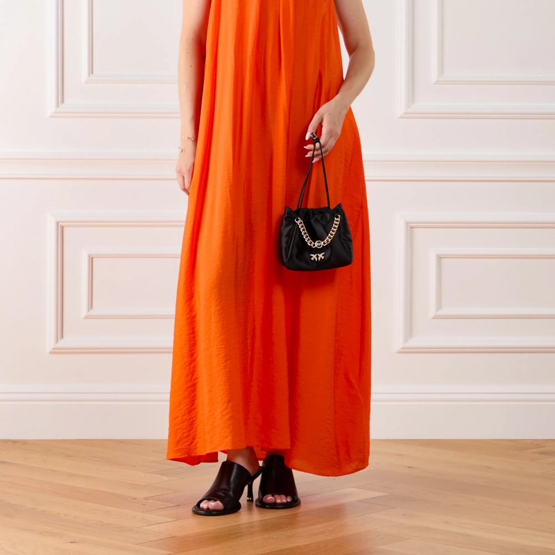 Pinko Tote Atalanta Pouch Black(Image 4)