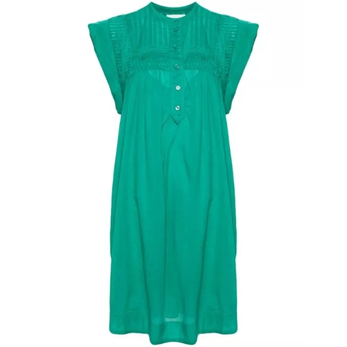 Etoile Isabel Marant Green Leazali Mini Dress Green 