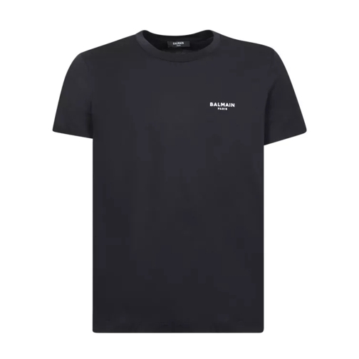 Balmain Eco-Friendly Cotton T-Shirt Black 
