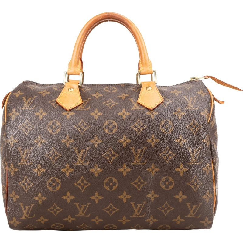 Louis Vuitton Tote Louis Vuitton Monogram Canvas Speedy 30 Handbag braun